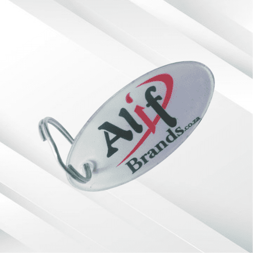 Custom shape perspex keyring Custom Shape Perspex Keyring - Image 1