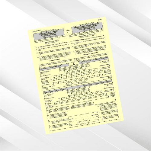 NCO Forms NCO Form - Image 1